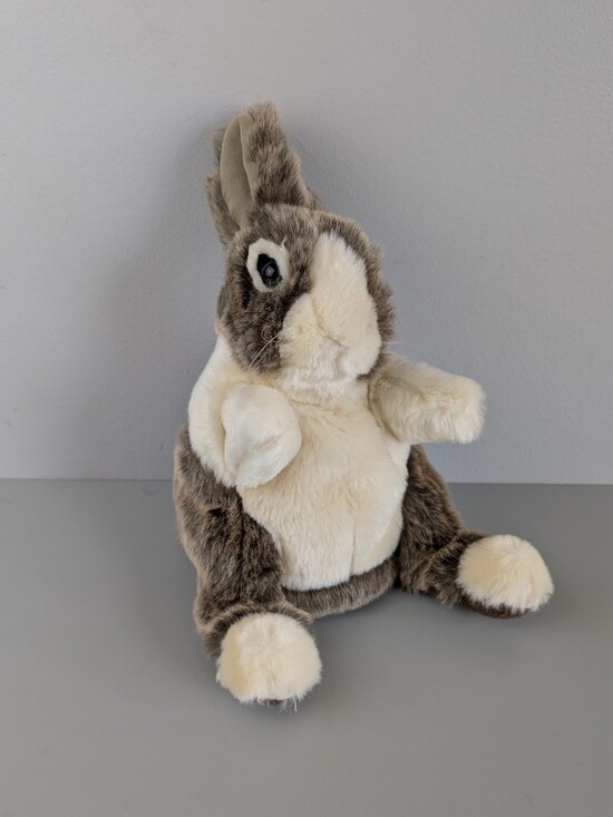 Folkmanis Puppets Other - Folkmanis Baby Dutch Rabbit Hand Puppet